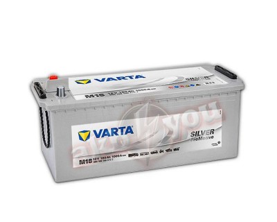 Varta Promotive Silver (M18) 680108100 (6 CT-180) 180Ah-1000Aen (3)L+ - фото 1